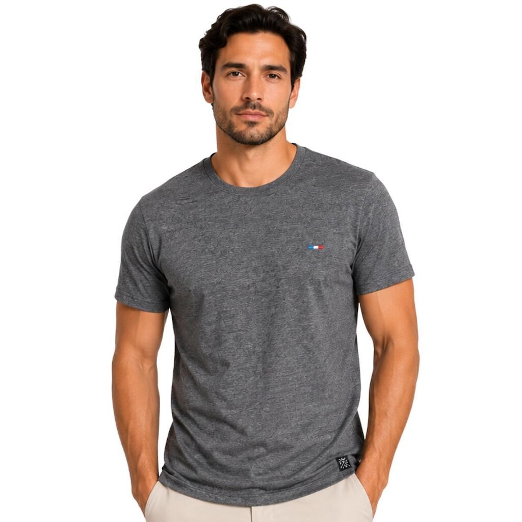 Camiseta Masculina Básica Lisa FMF Conforto Premium