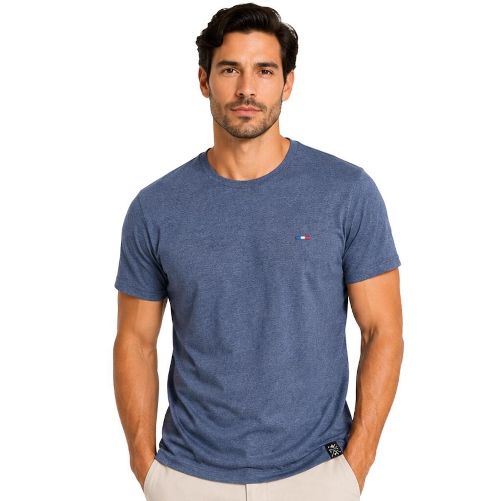 Camiseta Masculina Básica Lisa FMF Conforto Premium