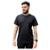 Camiseta Masculina Básica Manga Curta Essencial Ogochi - Preto