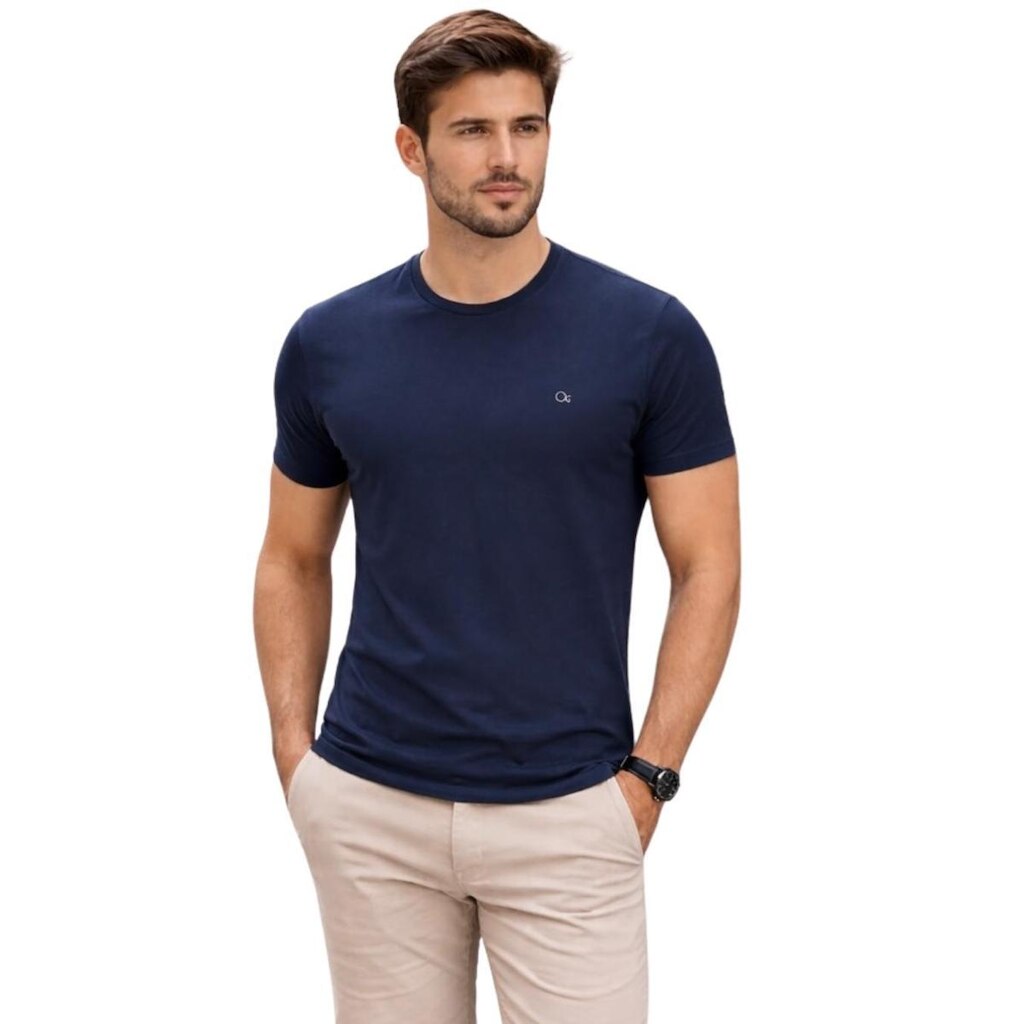 Camiseta masculina básica Ogochi