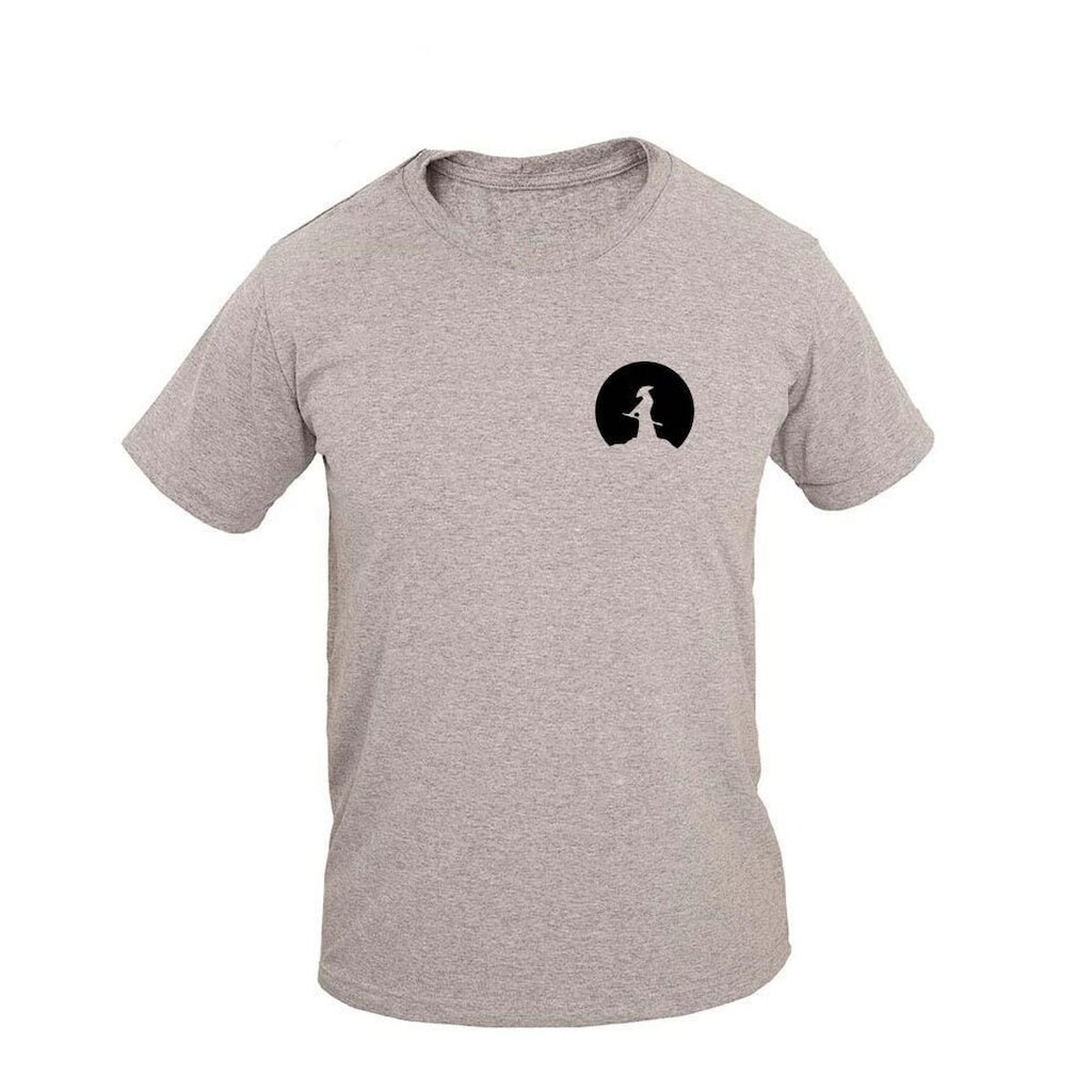 Camiseta Masculina Casual Algodão Manga Curta Samurai 5
