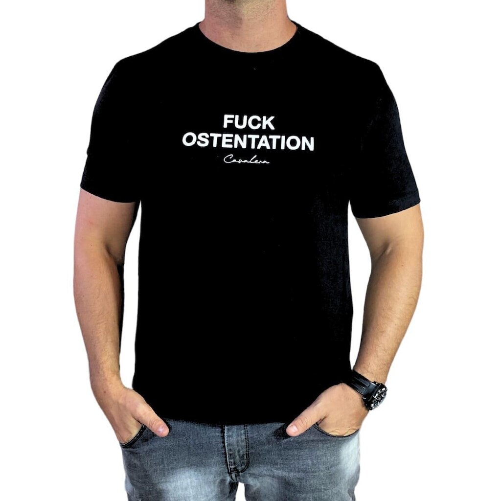 Camiseta Masculina Cavalera Indie Fck Ostentation Original