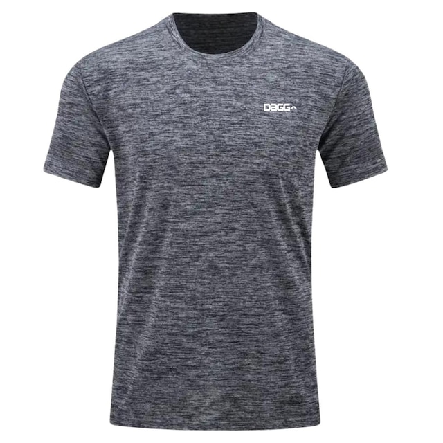 Camiseta Masculina De Treino Original Dagg Básica Lisa Com Logo DTF ...