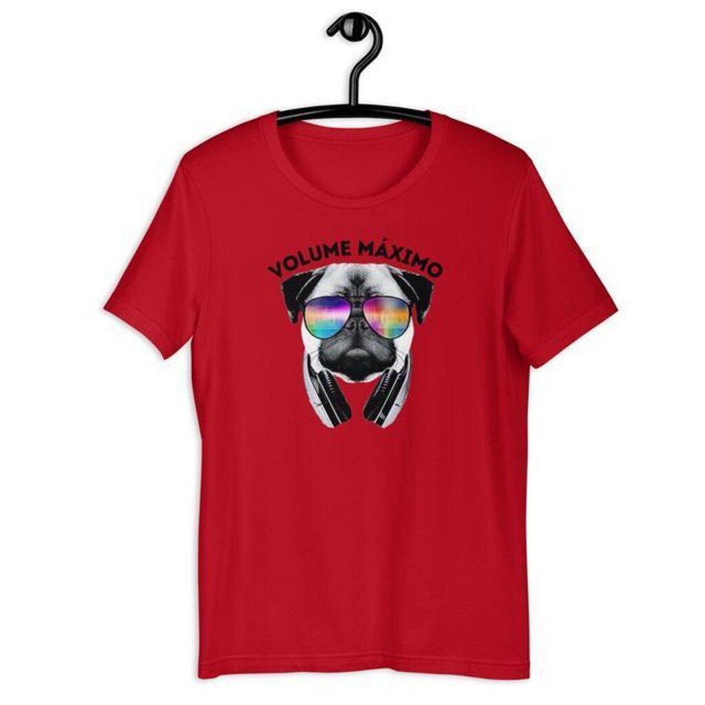 Camiseta Masculina Dog Volume Máximo