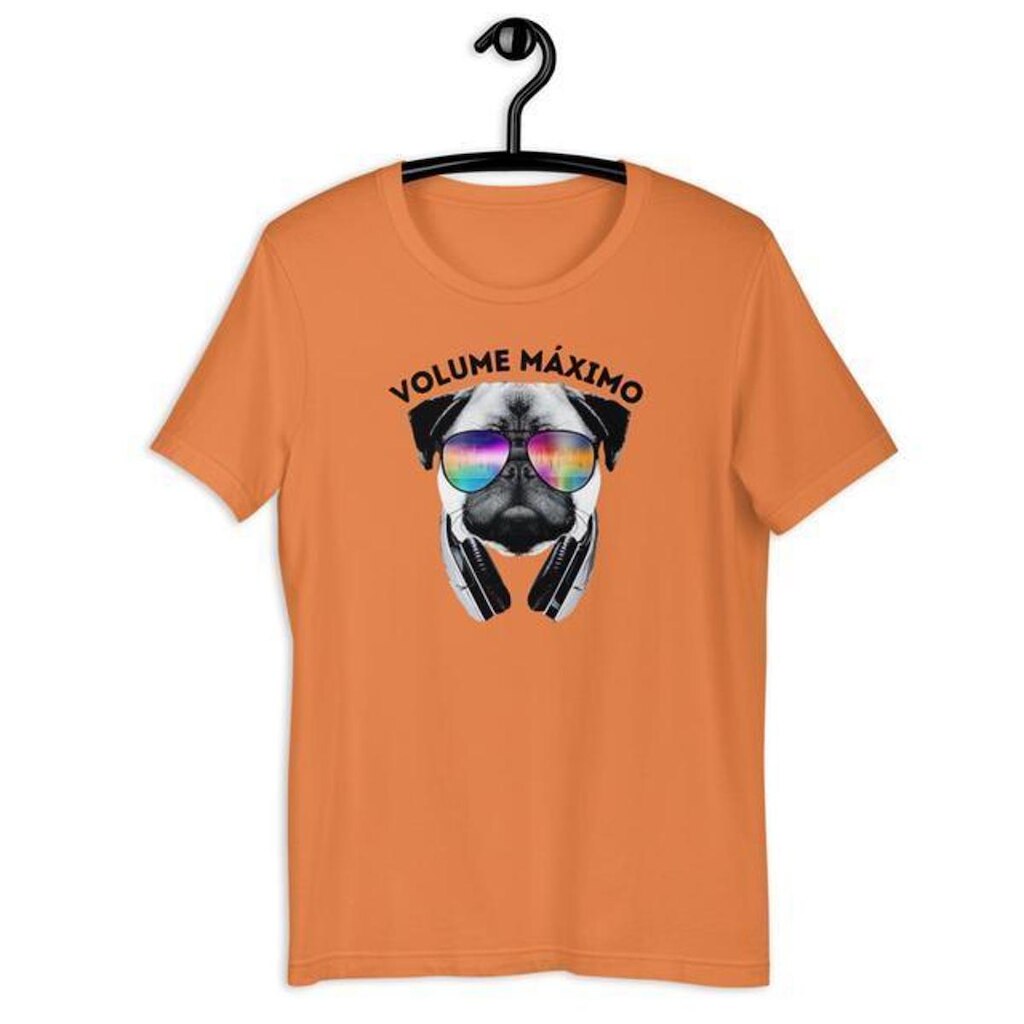 Camiseta Masculina Dog Volume Máximo