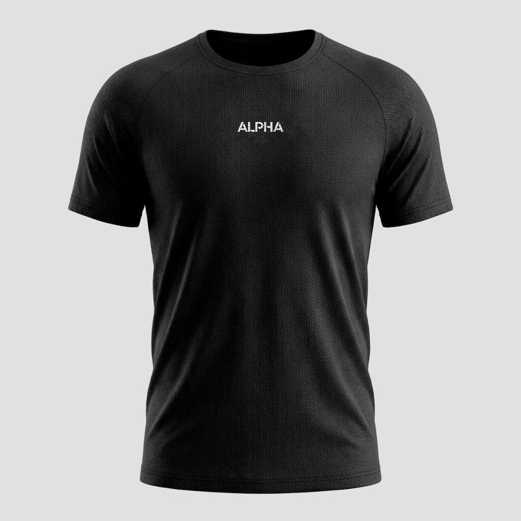 Camiseta Masculina Dry Essential Mescla Alpha