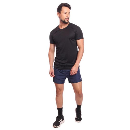 Camiseta Masculina Dry Manga Curta Proteção UV Slim Fit Básica Academia Treino Fitness