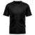 Camiseta Masculina Dry Proteção Solar UV Básica Lisa Treino Academia Passeio Camisa - Preto