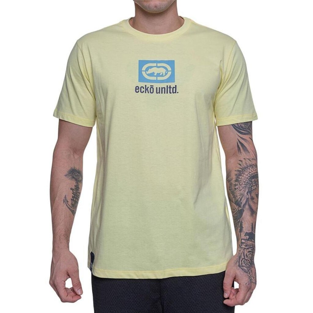 Camiseta Masculina Ecko Middle Logo
