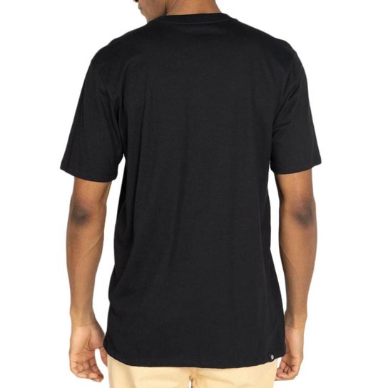 Camiseta Masculina Element Vertical Script Logo