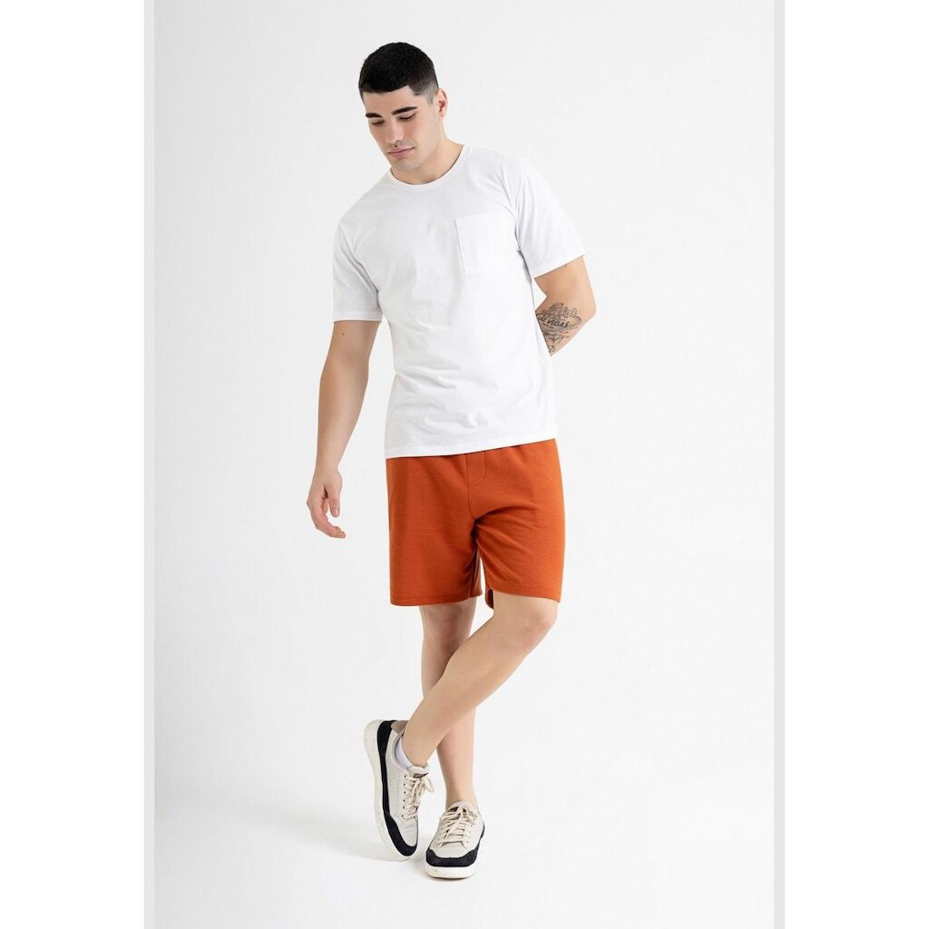 Camiseta Masculina em Algodão Just Basic
