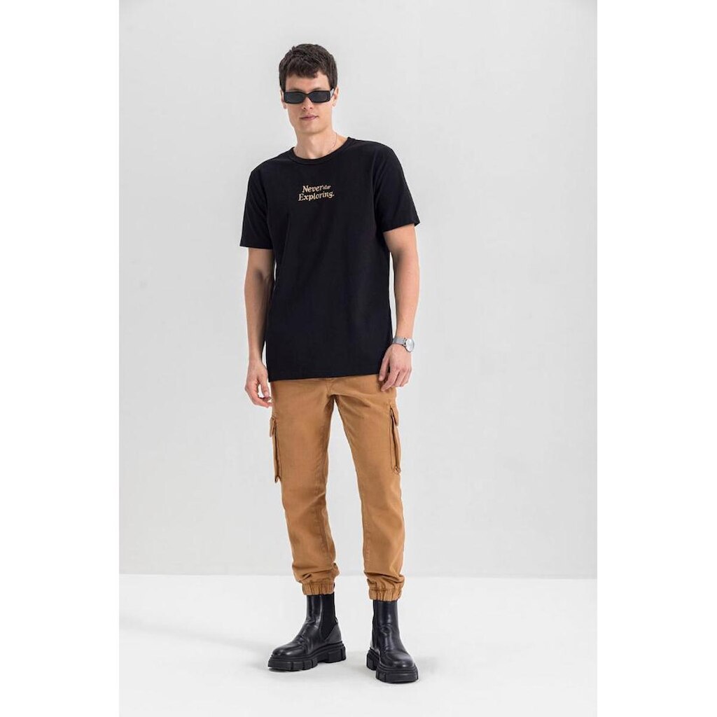 Camiseta masculina em malha Essendi