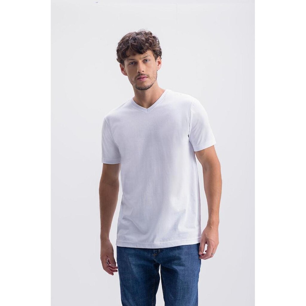 Camiseta Masculina Em Malha Essendi
