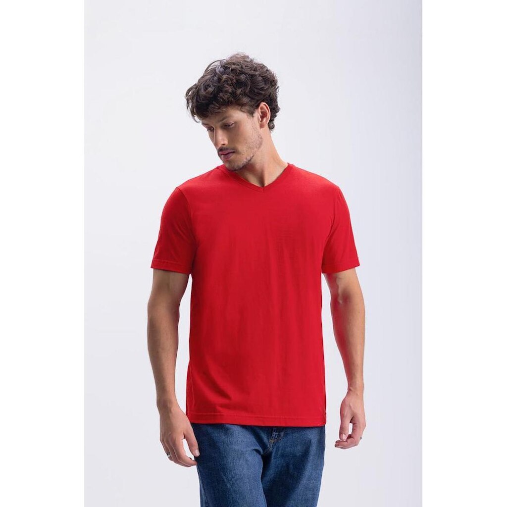 Camiseta masculina em malha Essendi