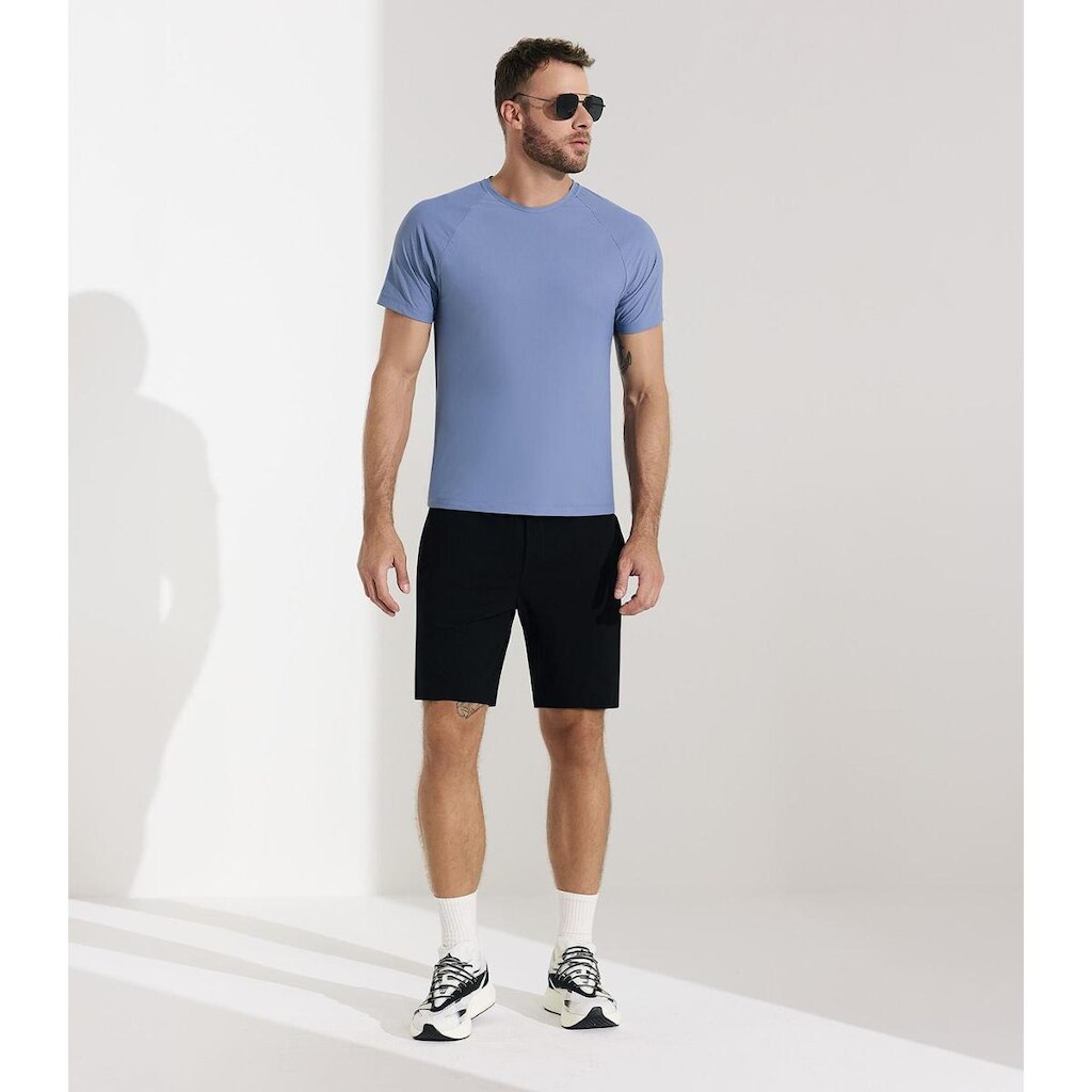 Camiseta Masculina Em Malha Piquê Veev Azul