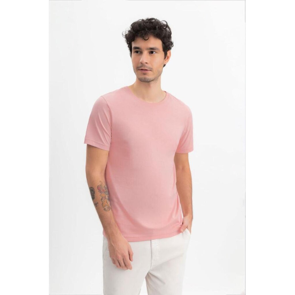 Camiseta Masculina Em Meia Malha Essendi