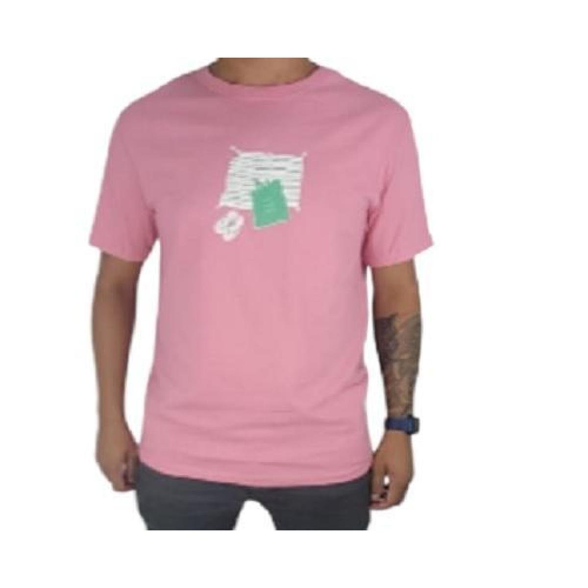 Camiseta Masculina Estampada Hering 4FRE Menor preço em Camiseta Masculina Estampada Hering 4FRE