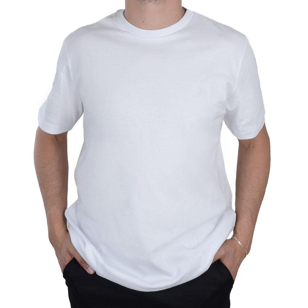 Camiseta Masculina Freesurf MC Classic Branca - 1104