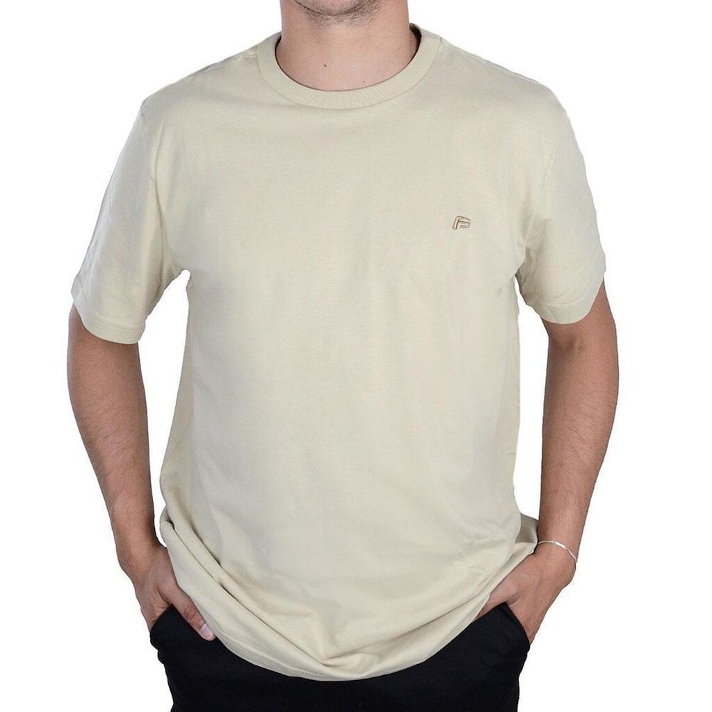 Camiseta Masculina Freesurf MC Classic Cáqui - 1104