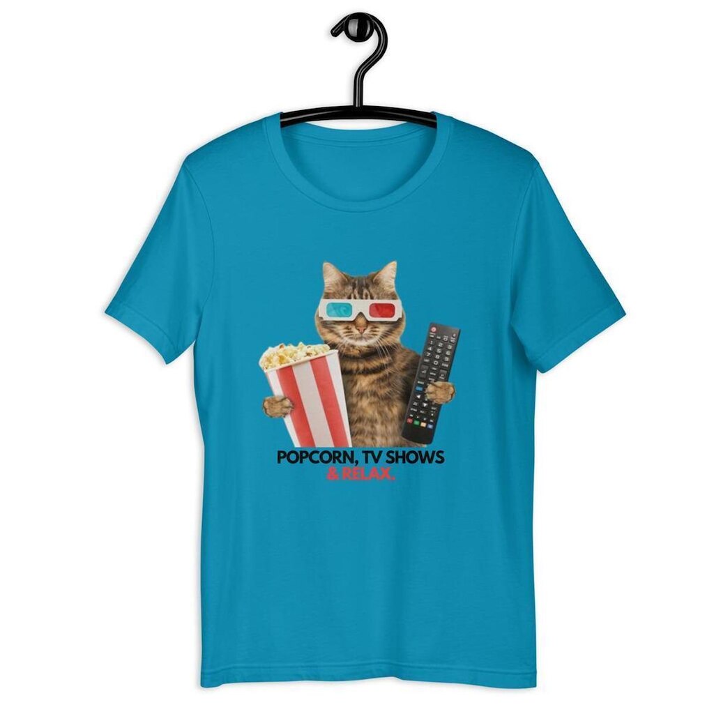 Camiseta Masculina Gato Cinema