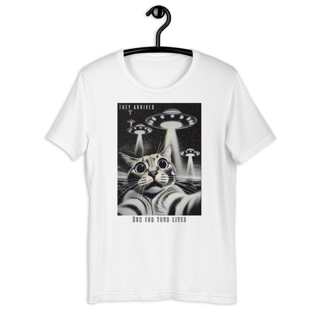 Camiseta Masculina Gato Run