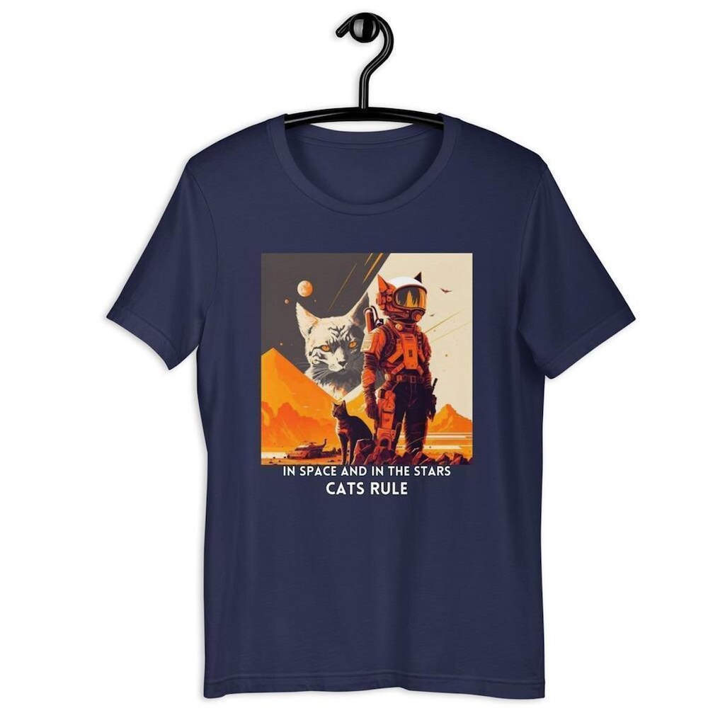 Camiseta Masculina Gatos Dominam