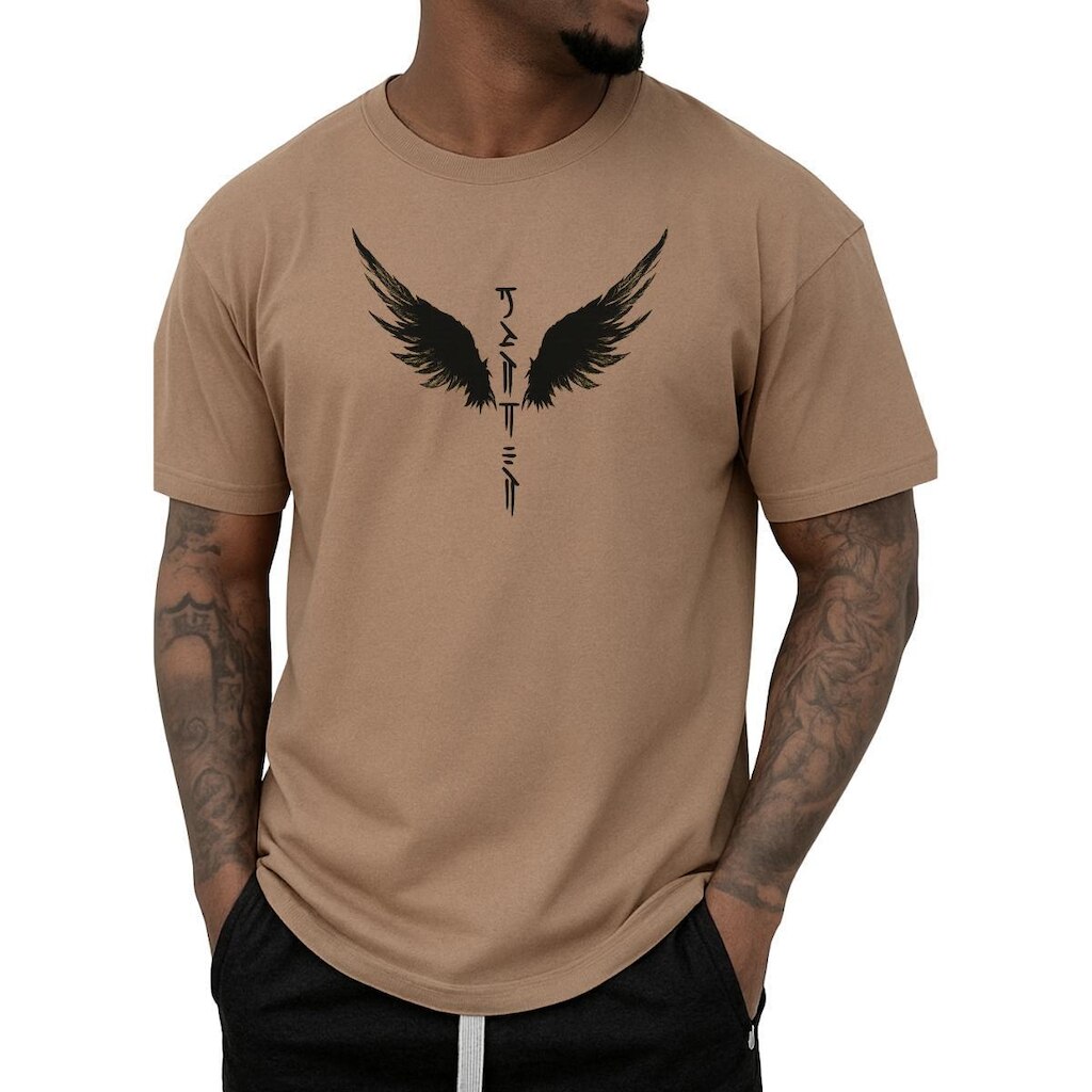 Camiseta Masculina Gola Redonda Estilo Urbano e Básico