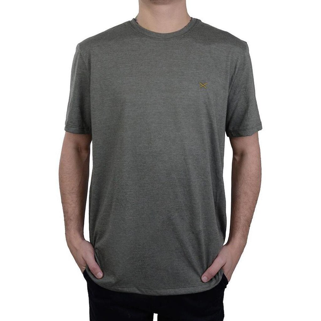 Camiseta Masculina Hering MC  Regular Verde - 4FEFM
