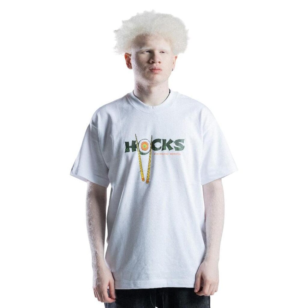 Camiseta Masculina Hocks Oversized Sushi Branco