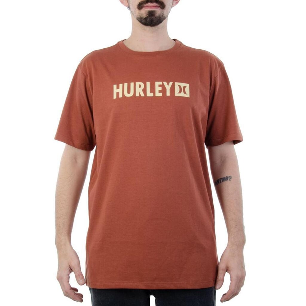 Camiseta Masculina Hurley Silk Square