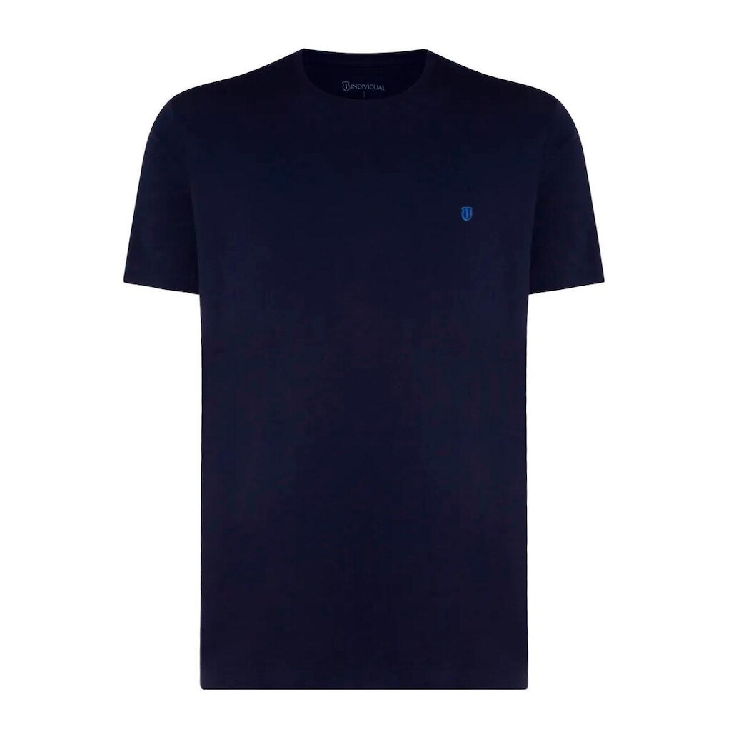 Camiseta Masculina Individual Azul Marinho