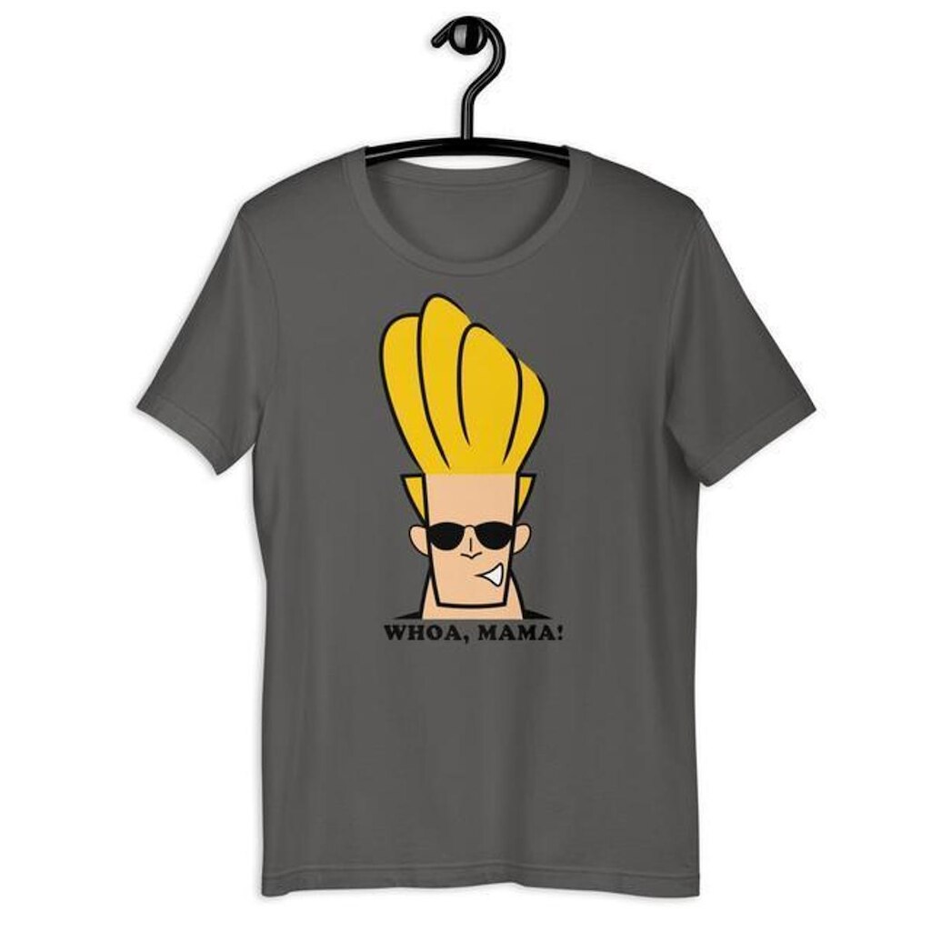 Camiseta Masculina Johnny Bravo 100% Algodão Confortável
