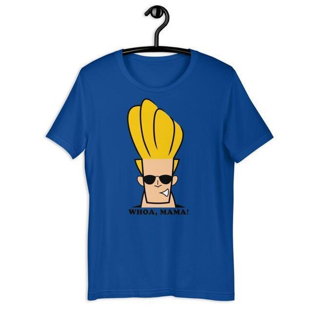 Camiseta Masculina Johnny Bravo 100% Algodão Confortável