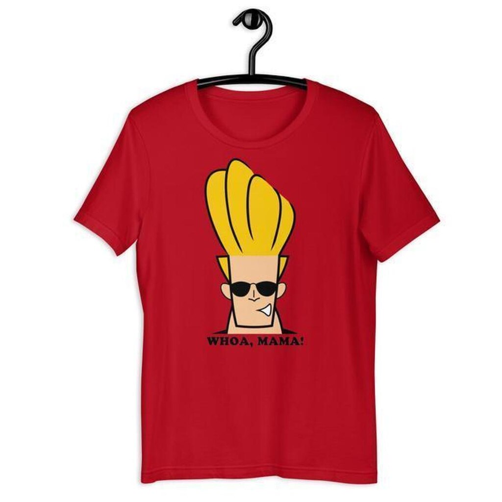 Camiseta Masculina Johnny Bravo 100% Algodão Confortável