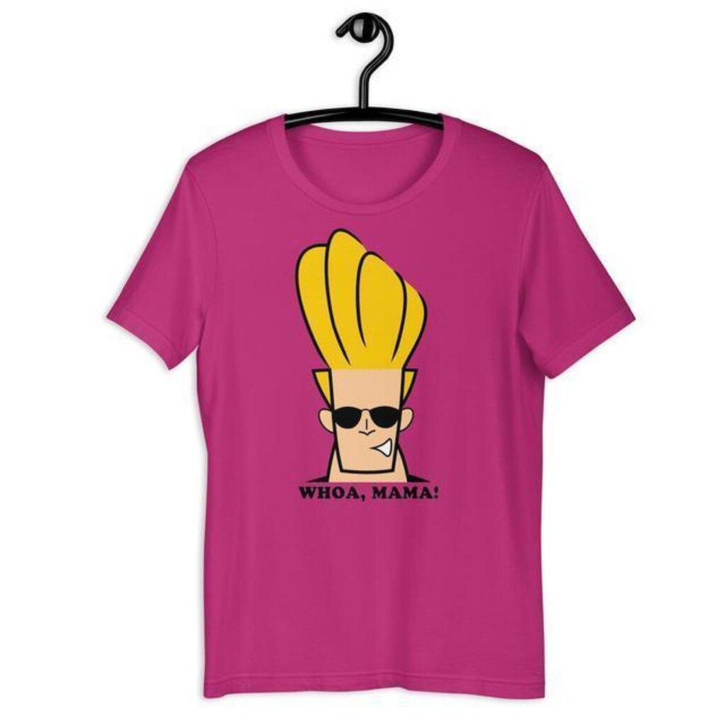 Camiseta Masculina Johnny Bravo 100% Algodão Confortável
