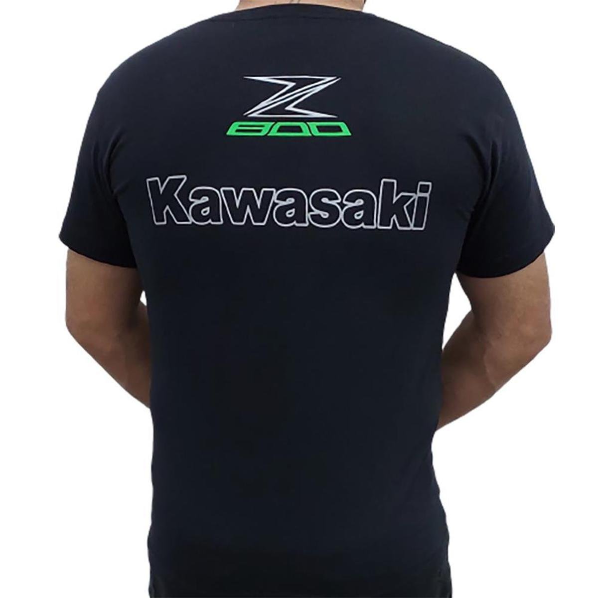Camiseta Masculina Kawasaki Z800 Z 800 - Speed 13264 - Preto