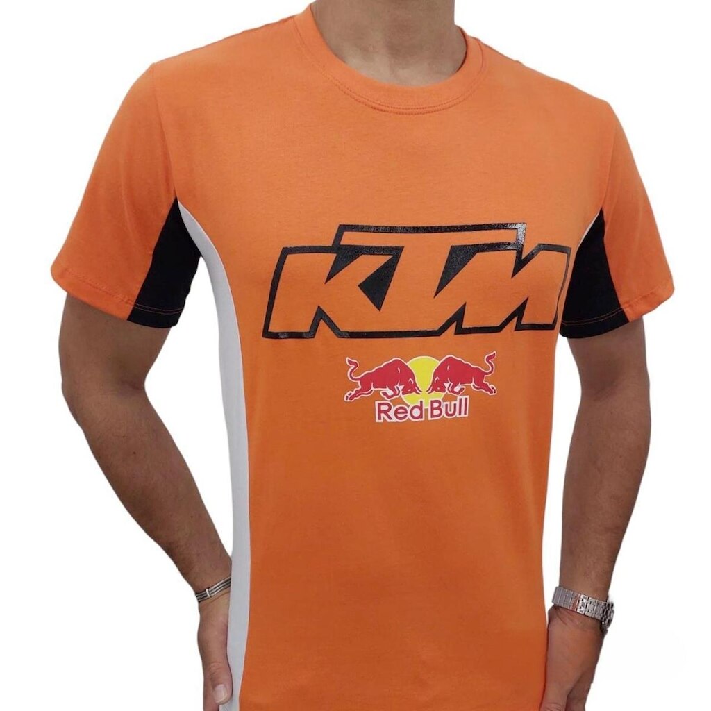 Camiseta Masculina KTM Moto GP Laranja - 191