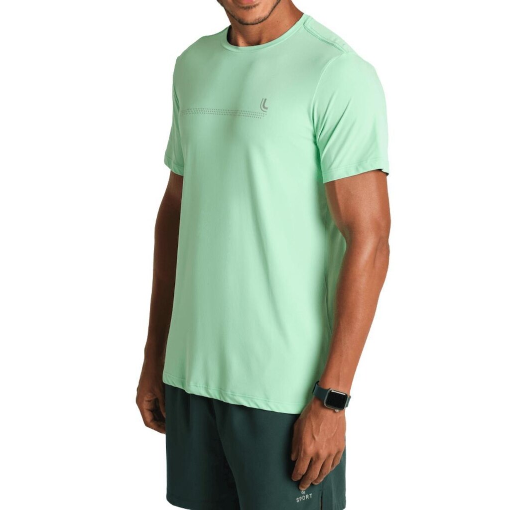 Camiseta Masculina Lupo Com Pontilhado Casual