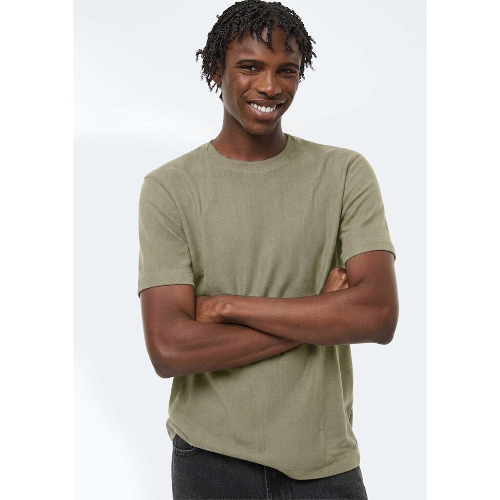 Camiseta Masculina Manga Curta Texturizada Hering