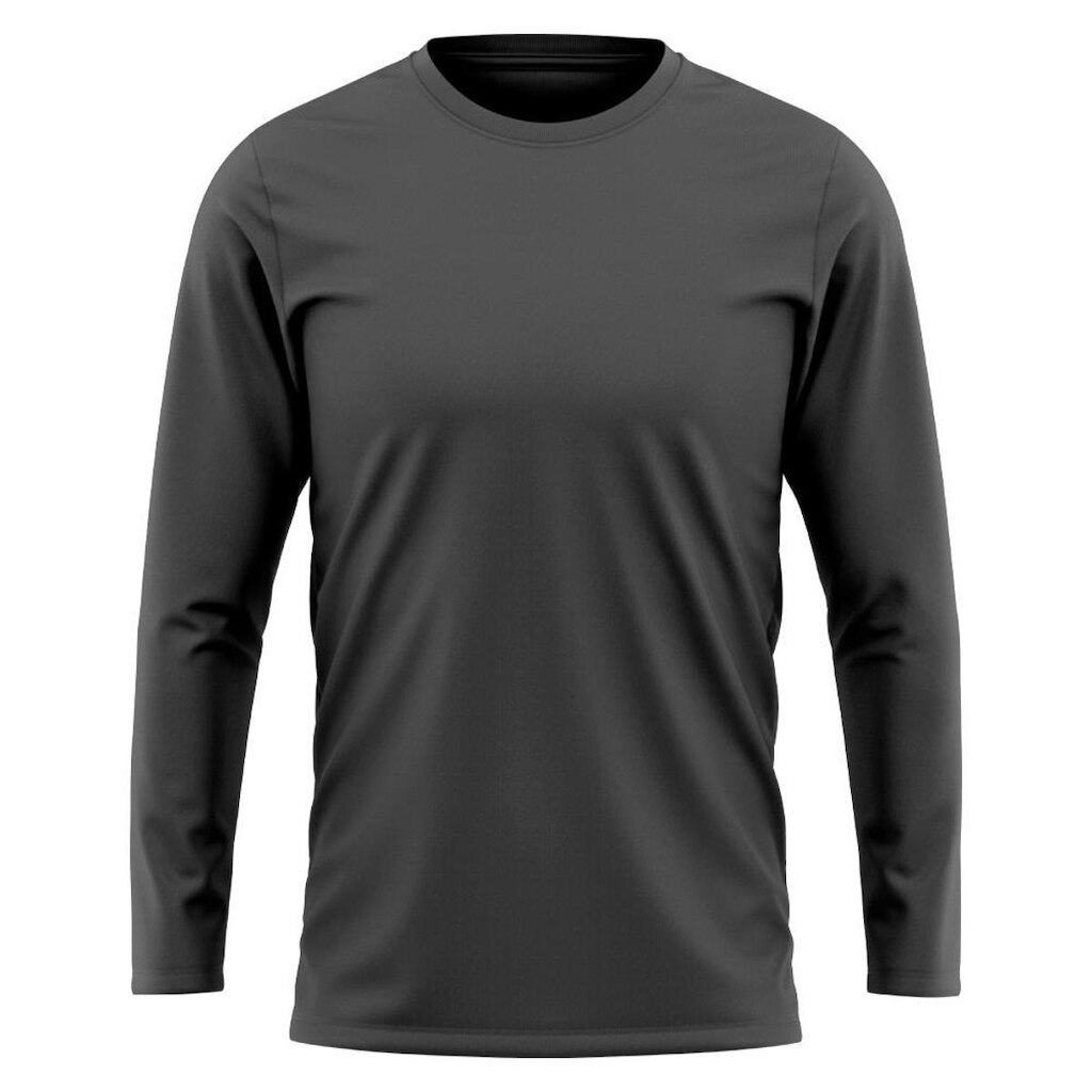 Camiseta Masculina Manga Longa Algodão Premium