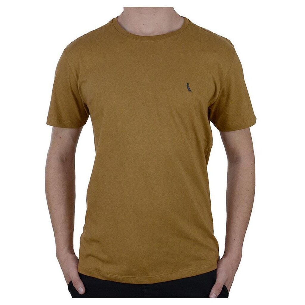 Camiseta Masculina MC Reserva Regular Marrom - 0098