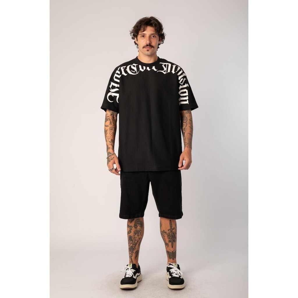 Camiseta Masculina Mcd Box Fit MJ Caligrafiti 2601