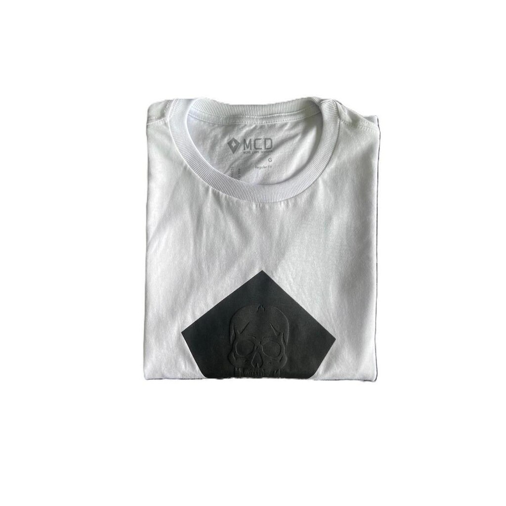 Camiseta Masculina Mcd Regular Pipa Caveira 2816