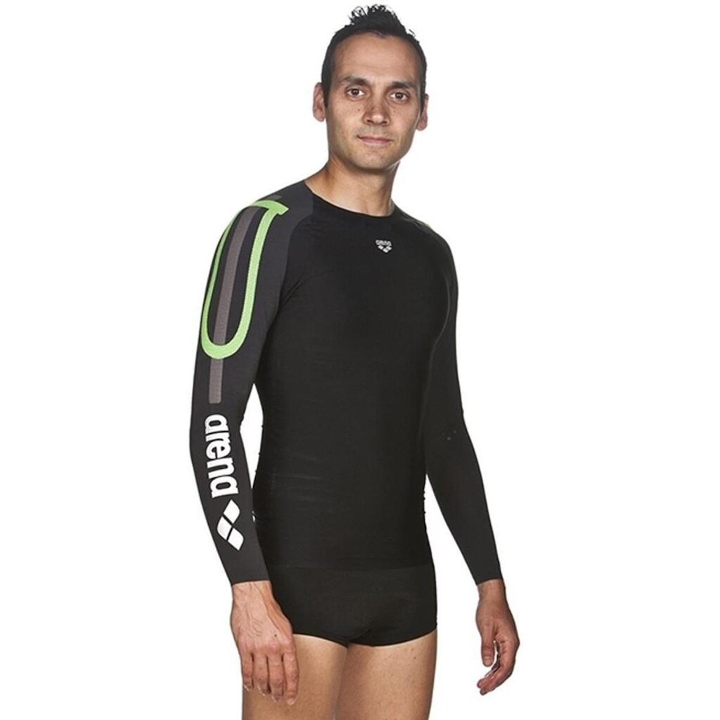 Camiseta Masculina ML Carbon Compression Arena L