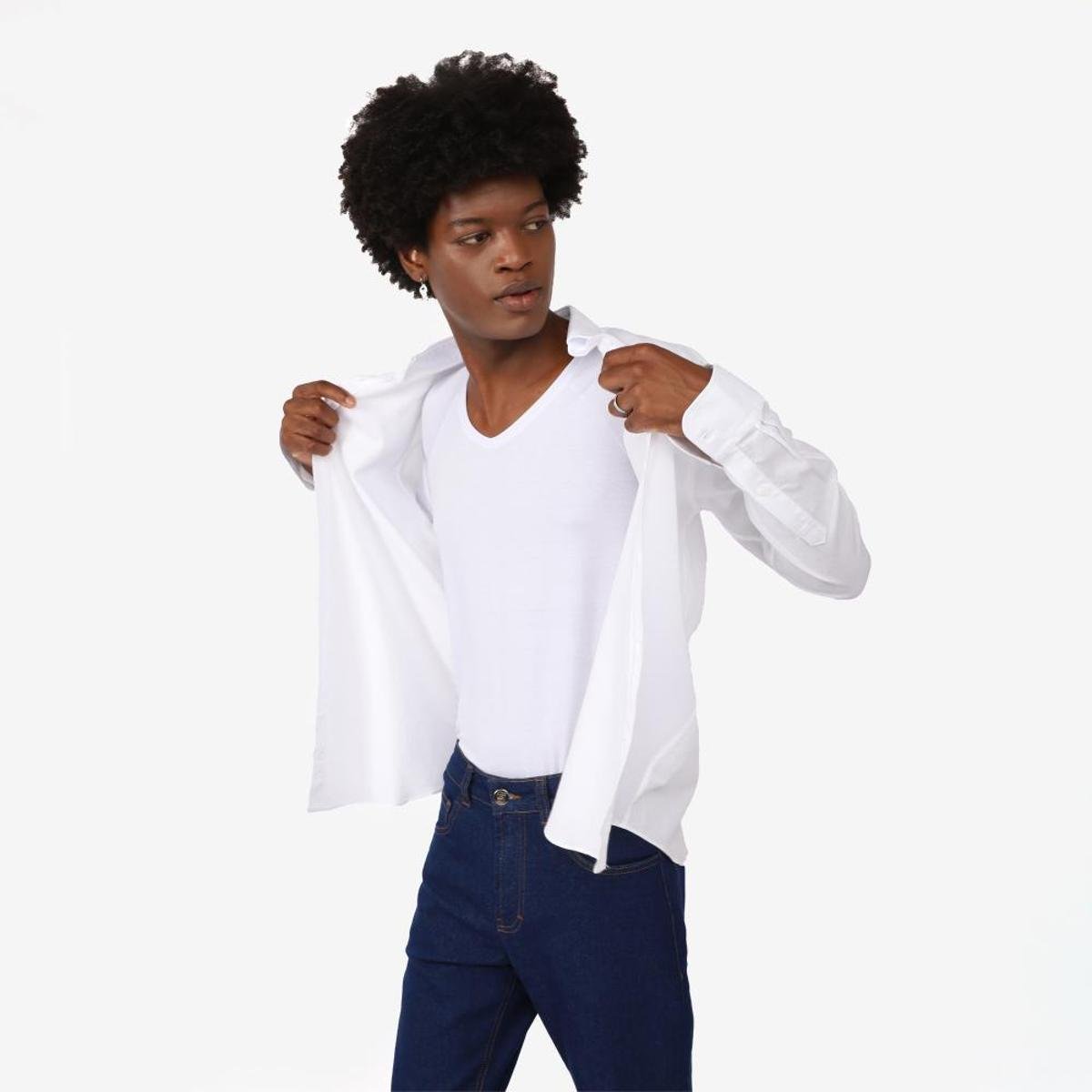 Camiseta Masculina Modal Tech Undershirt Menor preço em Camiseta Masculina Modal Tech Undershirt