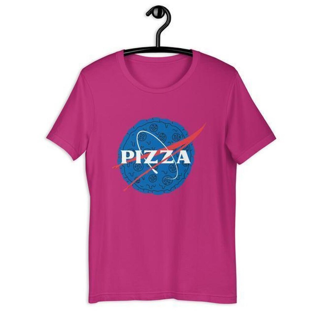 Camiseta Masculina Nasa Pizza Space