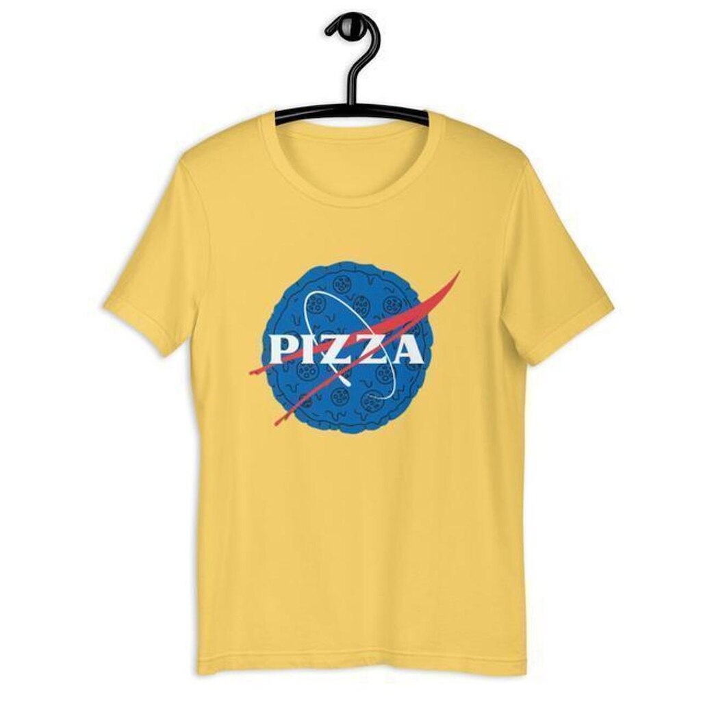 Camiseta Masculina Nasa Pizza Space