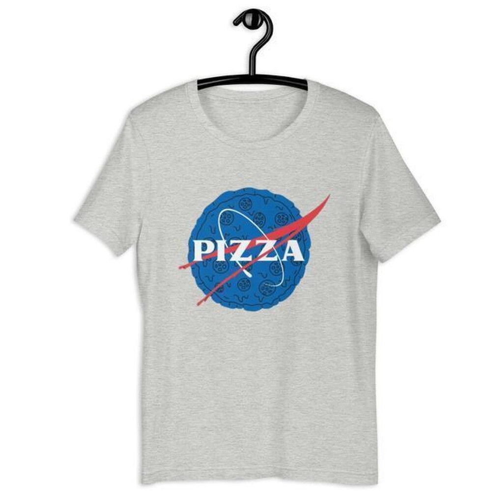 Camiseta Masculina Nasa Pizza Space