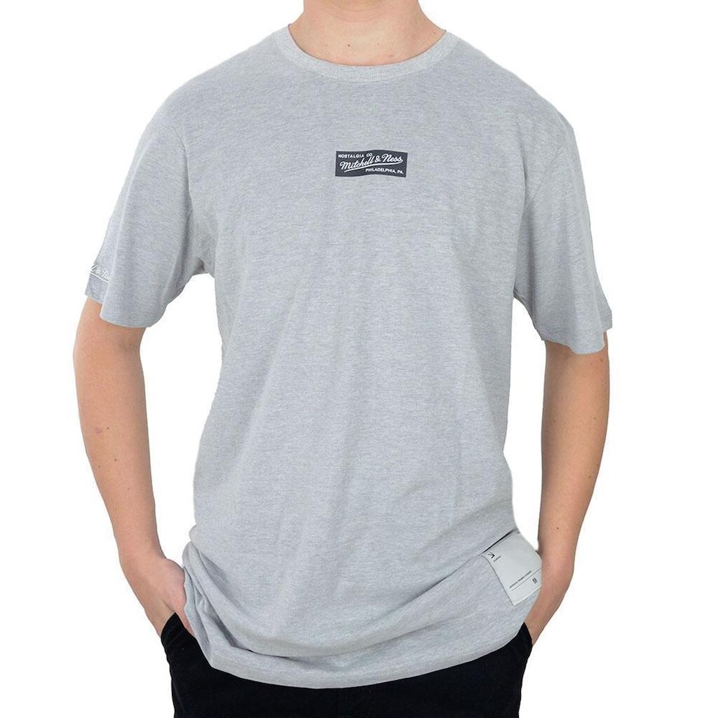 Camiseta Masculina NBA Branded Cinza Mescla - MN330