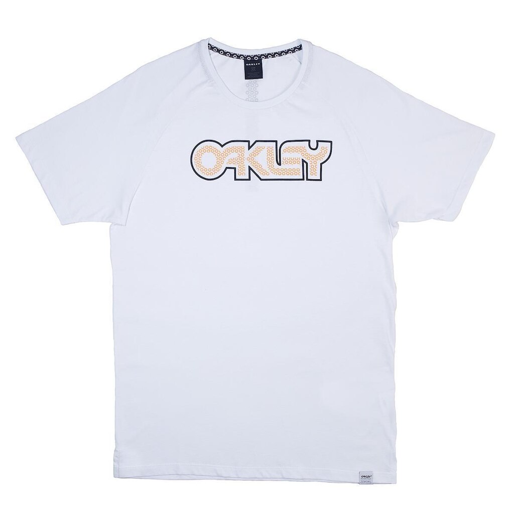 Camiseta Masculina Oakley FP B1B Octo Rubber Logo SS Tee
